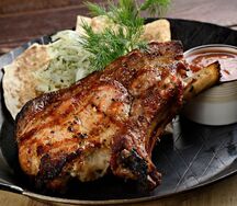 Корейка свиная на мангале