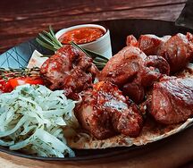 Шейка свиная на мангале