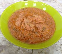 Чахохбили из курицы и орехов