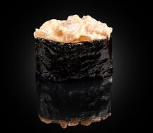 Гункан с окунем