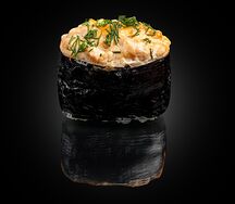 Гункан с лососем запечённый