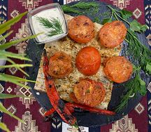 Помидоры на мангале