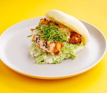 Креветки темпура со сладким васаби