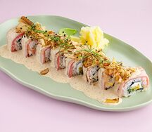 Опаленный тунец с бонито айоли