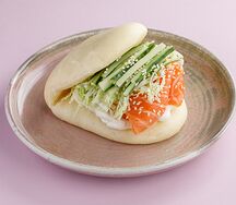 Лосось слабой соли со сливочным кремом