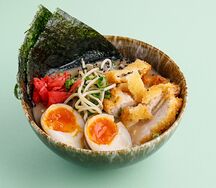 Пайтан Рамен с хрустящим цыпленком