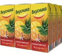 Сок Вкусника со вкусом Мультифрукт