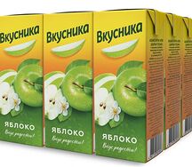 Сок Вкусника Яблоко