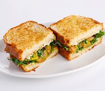 Сэндвич с лососем и апельсином