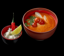 Тайский суп Том ям с курицей