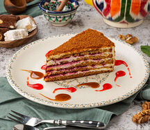 Сметанник с черной смородиной