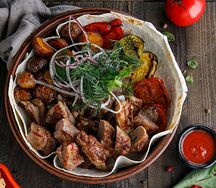 Садж мясной