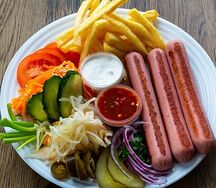 Хот-дог в ланч-боксе