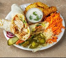 Ливанская шаверма в ланч-боксе