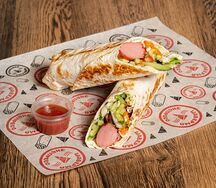 Хот-дог в лаваше