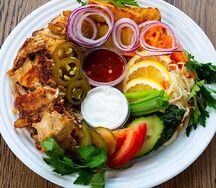 Шаверма двойная в ланч-боксе