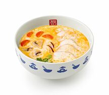 Суп Том Кха и рис на пару