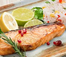 Стейк из семги