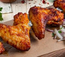 Шашлык из куриных крыльев