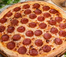 Хачапури по-мегрельски с пепперони