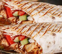 Шаурма из куриного шашлыка