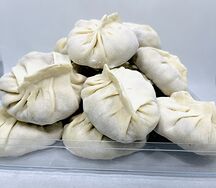 Манты с рубленой говядиной