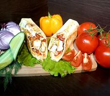 Шаурма с двойным мясом