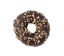 Донат карамельный