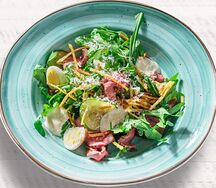 Салат с говядиной и картофелем пай