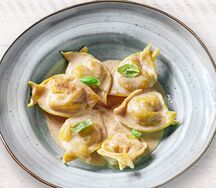 Равиоли с картофелем и грибами