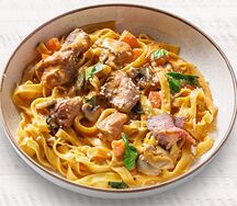 Паста с телятиной 