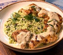 Медальоны из индейки