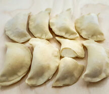 Вареники с творогом замороженные