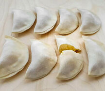 Вареники с картофелем замороженные