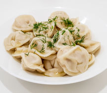 Пельмени из двух рыб