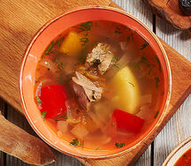 Хашлама с говядиной