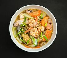 Рамен с морепродуктами