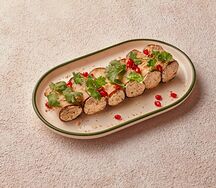 Рулетики из баклажанов