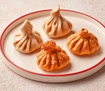 Хинкали с сыром и тархуном