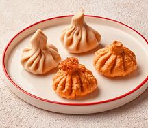 Хинкали с говядиной и свининой