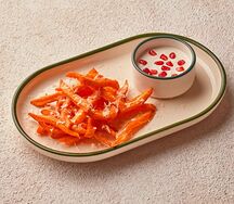 Батат фри и пармезан