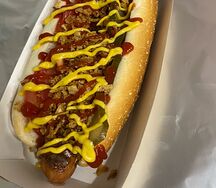 Хот-дог классика с сочной свининой