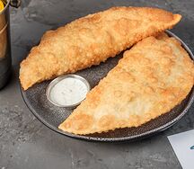 Чебуреки с сыром моцарелла