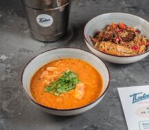 Обед с харирой и пловом