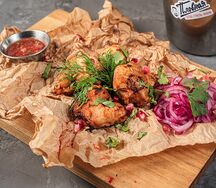 Шиш-кебаб на огне