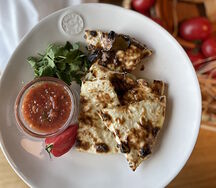 Лепешка с сыром из печи