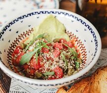 Тартар из слабосоленого лосося