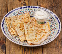 Блины со сметаной