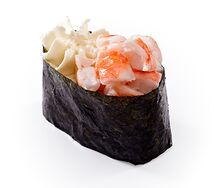 Гункан Креветка сыр