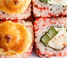 Иваси с креветкой